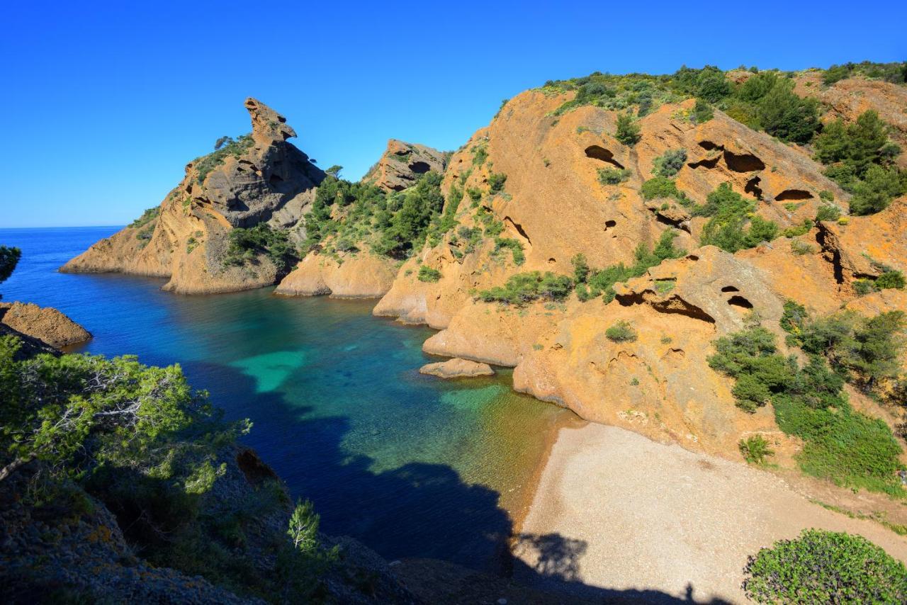 Les Pieds Dans L'O - Appartement 50M2 Front De Mer Saint-Cyr-sur-Mer Kültér fotó