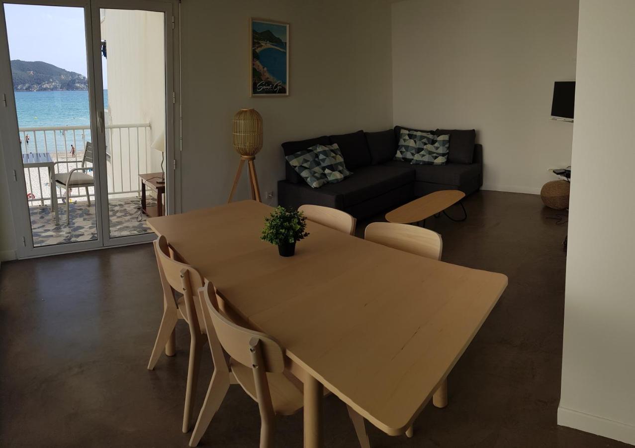 Les Pieds Dans L'O - Appartement 50M2 Front De Mer Saint-Cyr-sur-Mer Kültér fotó