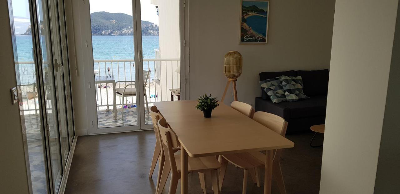 Les Pieds Dans L'O - Appartement 50M2 Front De Mer Saint-Cyr-sur-Mer Kültér fotó